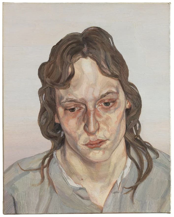 El método salvaje de Lucian Freud