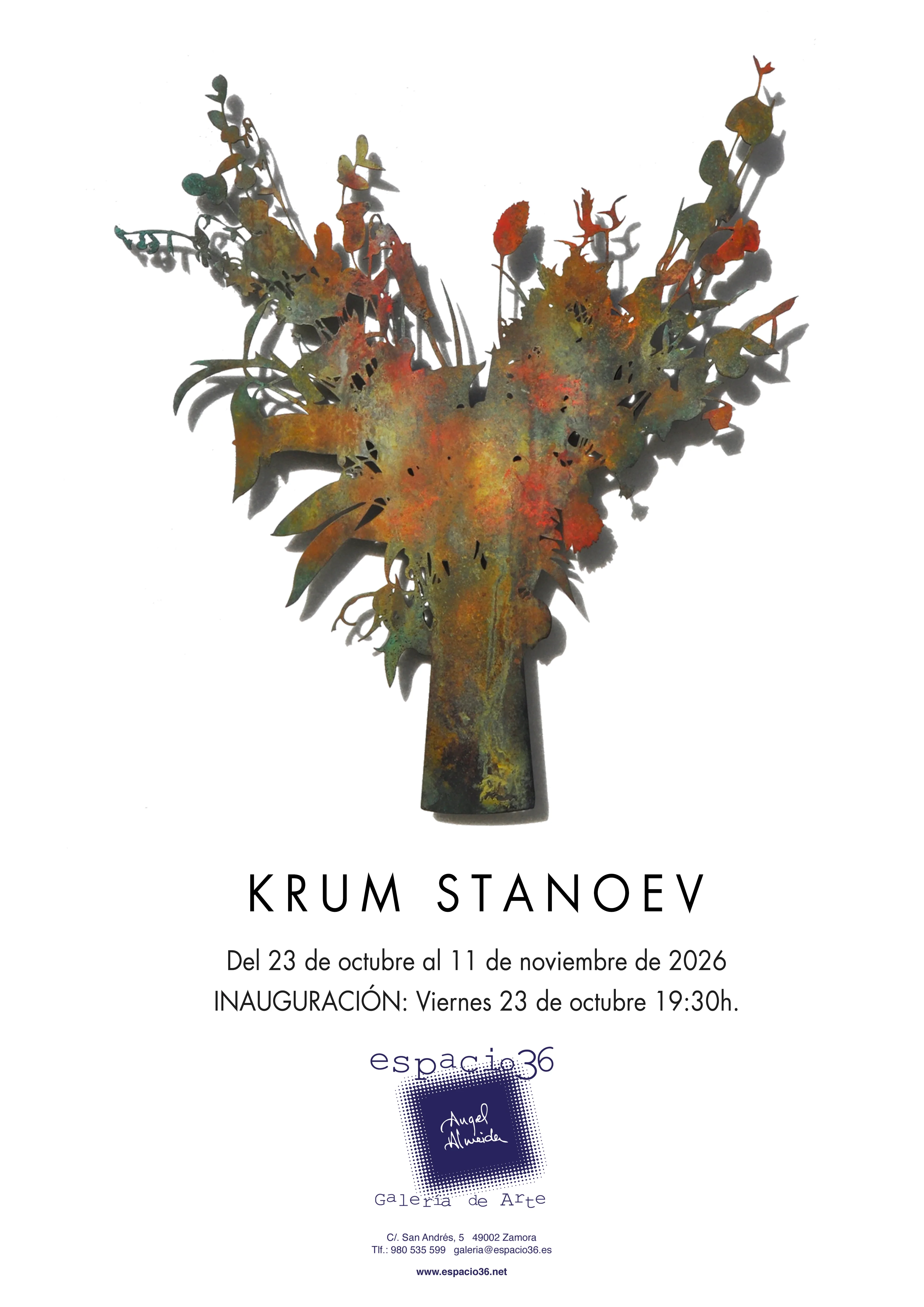 Krum Stanoev y el linaje del metal recortado: de Julio González a la pátina contemporánea